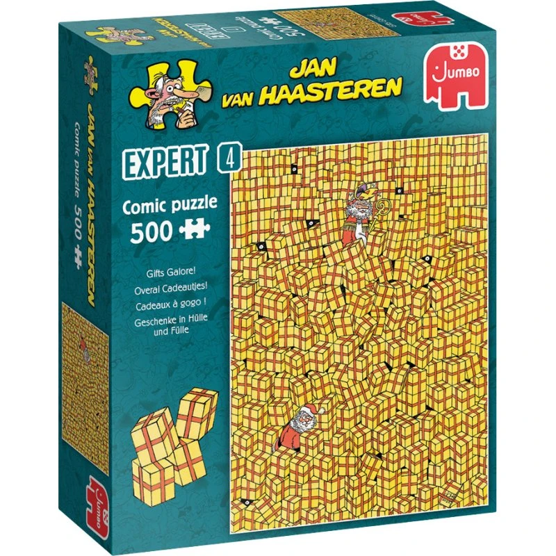 Jan Van Haasteren Expert Gifts Galore Puslespil, 500 Brikker
