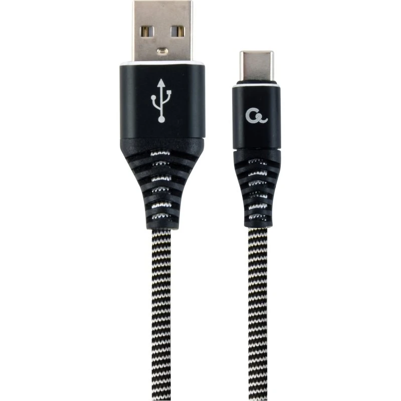 Cablexpert Premium USB-C kabel 2m sort/hvid
