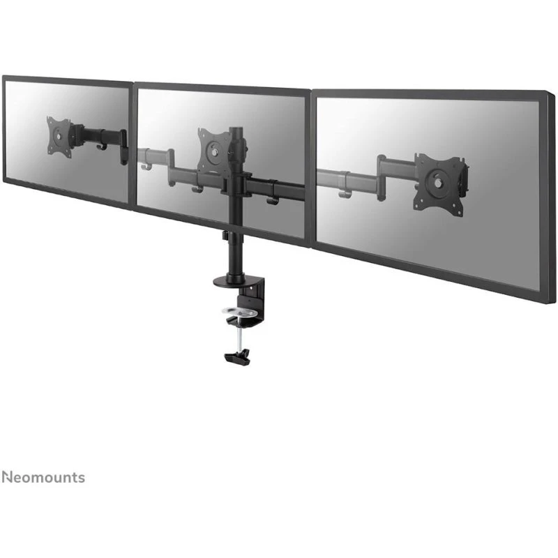 Neomounts NM-D135D3BLACK 3-skærm skærmarm, sort, 10-27"