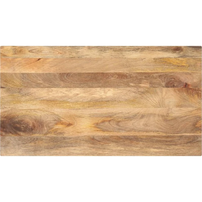 vidaXL 120x60x2,5 cm bordplade i massivt mangotræ