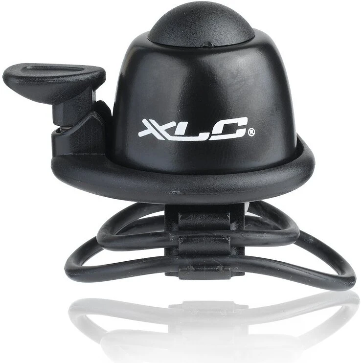 XLC Mini Bell DD-M07 ringeklokke, sort 22,2–31,8 mm