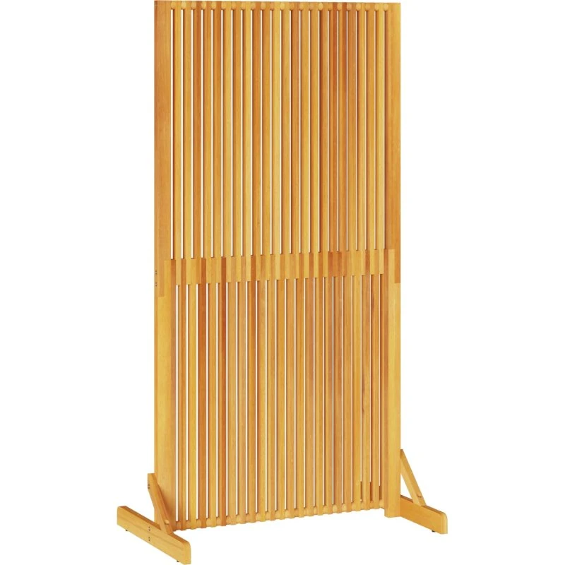 vidaXL Privatlivsskærm Brun 79,5 x 50 x 150 cm Akacietræ