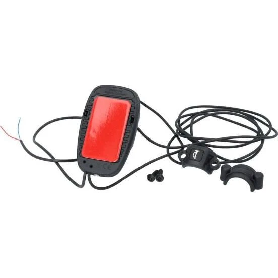 Busch & Müller E-Bike Horn 6–36V til Speed Pedelec, sort