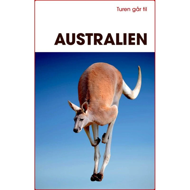 Turen går til Australien - Rejsebog - Hæftet