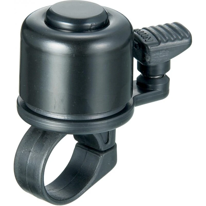 Bike Attitude Ringeklokke med fjederhammer, sort