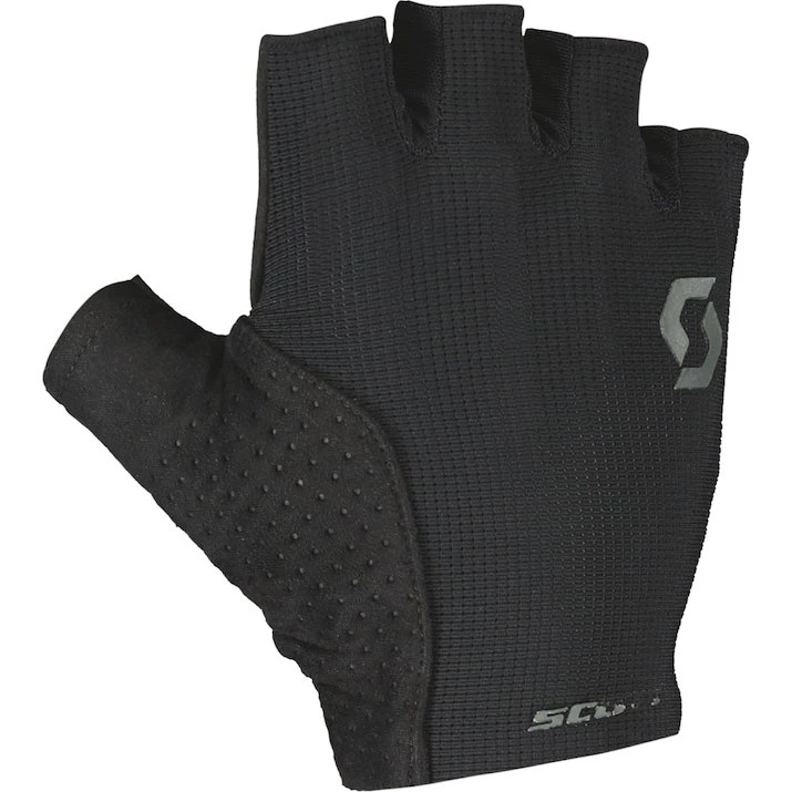 SCOTT Essential Gel Cykelhandsker Sort, Korte Fingre
