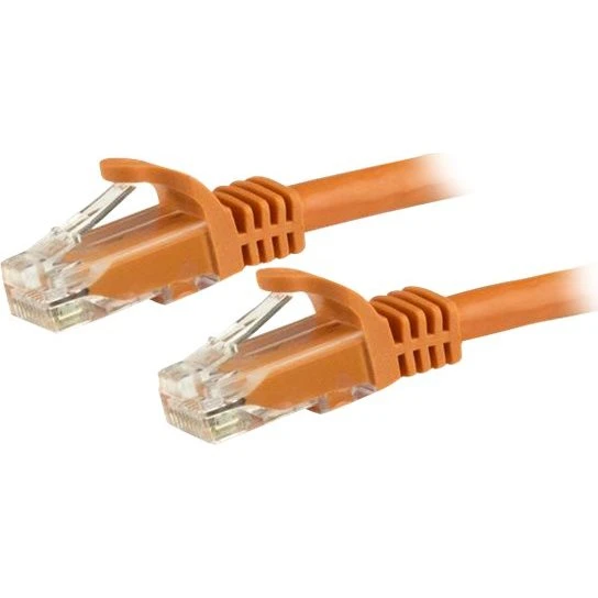 StarTech.com CAT6 15m Orange Snagless Ethernet Kabel