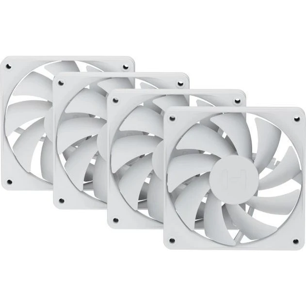 HYTE FA12 Flow 120 mm Hvid 4-pak