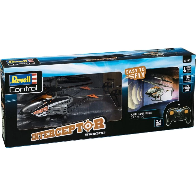 Revell Anti-Crash Interceptor Fjernstyret Helikopter 24cm