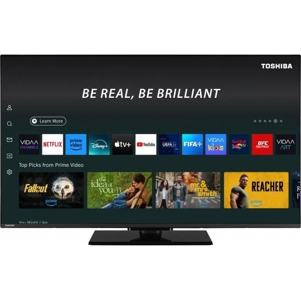 Toshiba 50UV3F63DG 50" 4K UHD Smart TV Sort