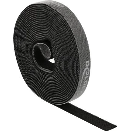 Delock 5 m Sort Kabelbinderrulle
