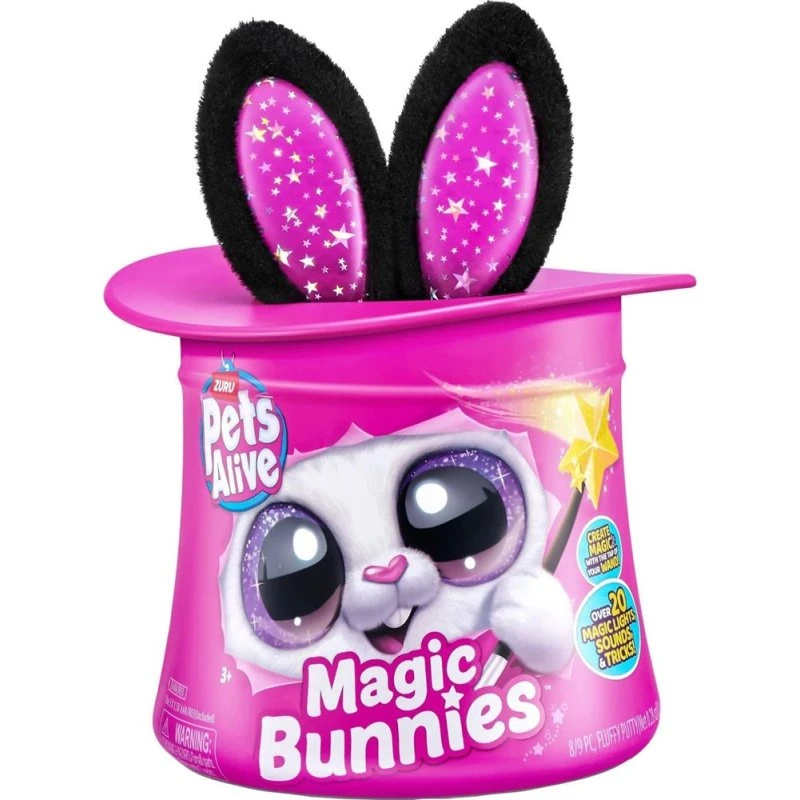 Zuru Pets Alive Magic Bunnies - Multifarvet, 20 cm
