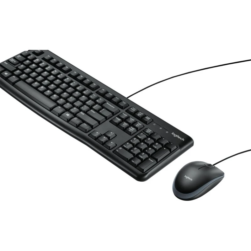Logitech MK120 USB Tastatur & Mus Sæt, Portugisisk