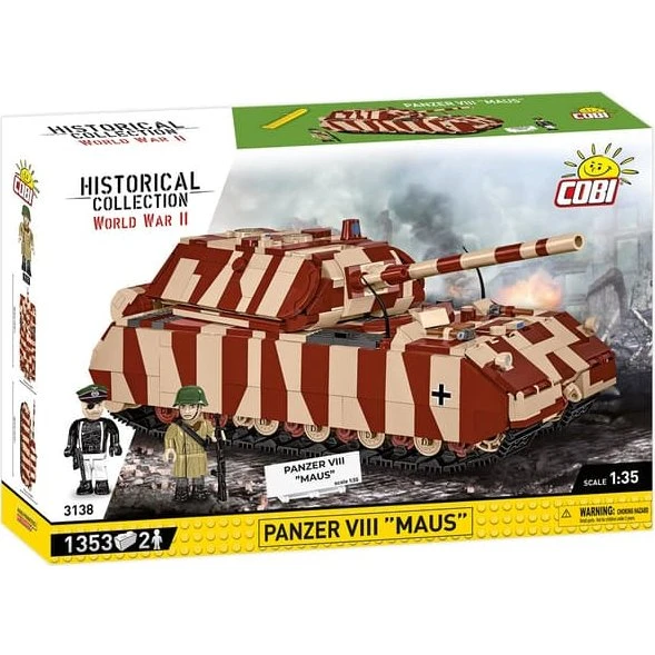Cobi Panzer VIII 'Maus' 1:35 byggeklodser