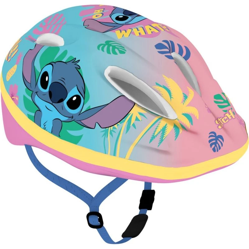 Disney Stitch Cykelhjelm 52-56 cm Lyserød/Multicolor