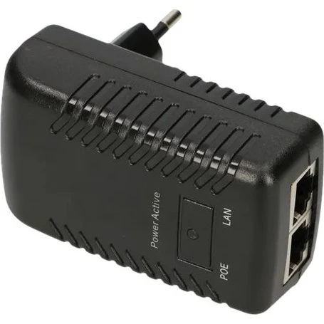 ExtraLink POE-24-12W Strøminjektor 12W, Sort