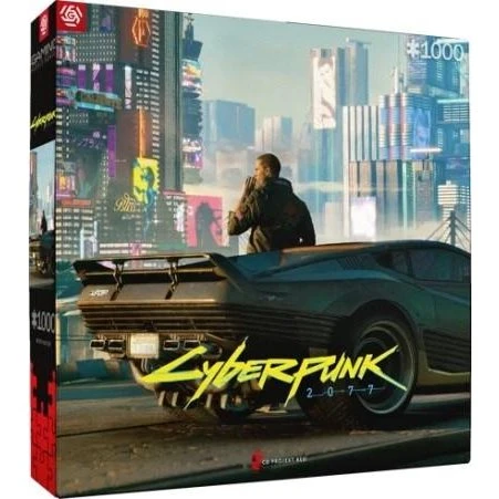 Cenega Cyberpunk 2077: Mercenary On The Rise – Puslespil 1000 brikker
