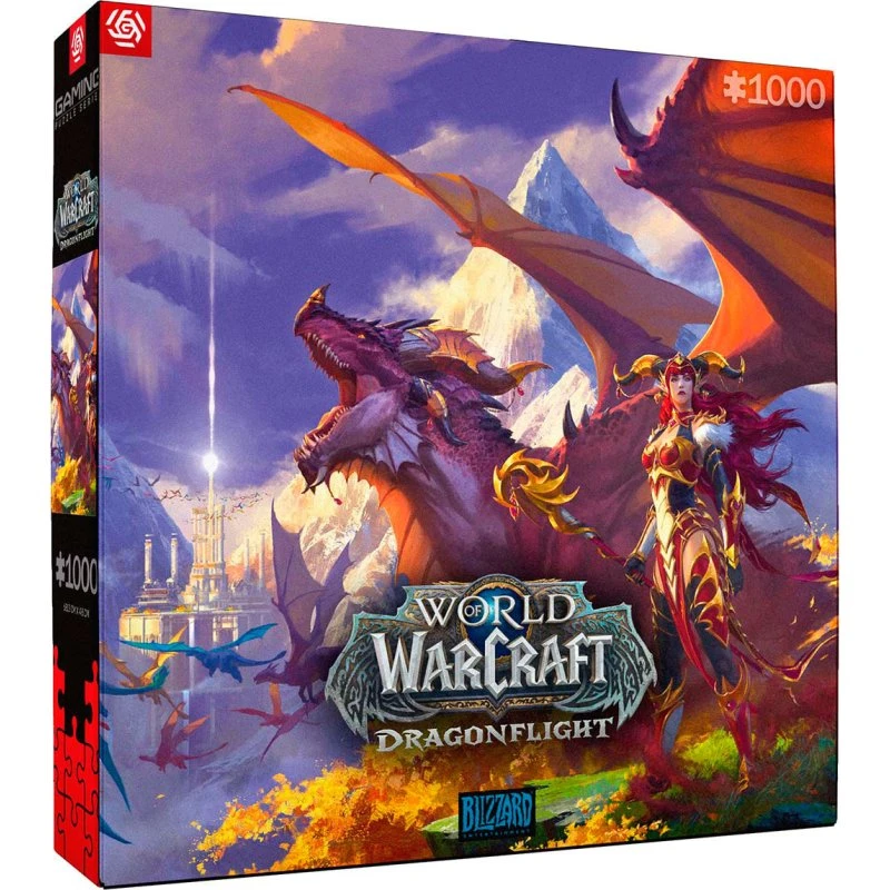 World of Warcraft Dragonflight Alexstrasza 1000-brikker Puslespil