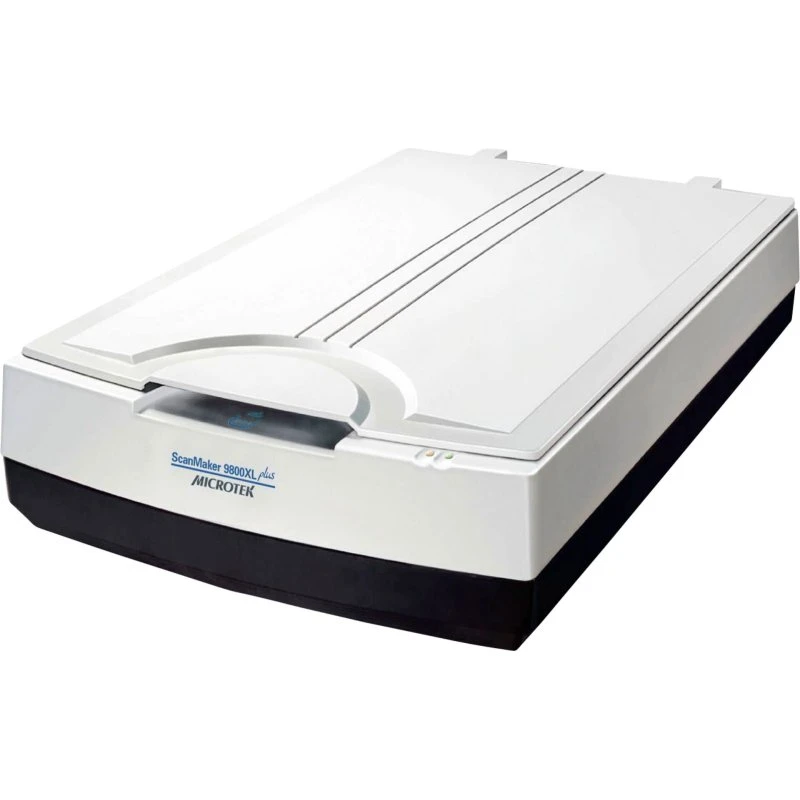 Microtek ScanMaker 9800 XL Plus Silver Flatbed Scanner (1600DPI)