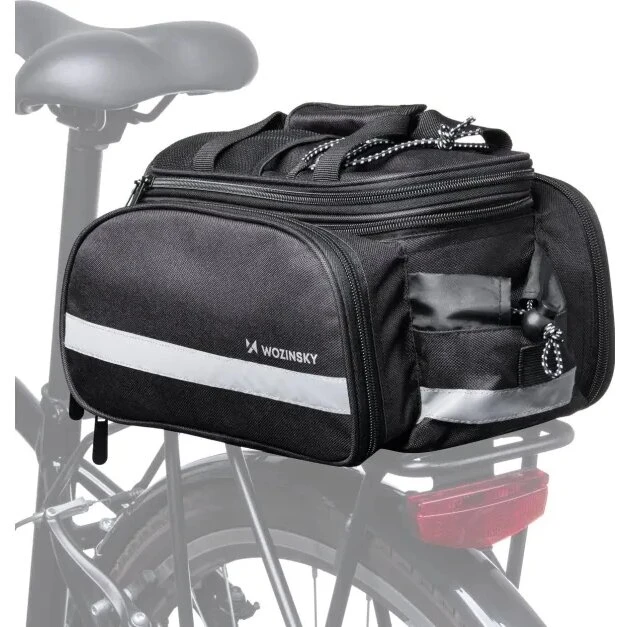 Wozinsky WBB36BK 27L cykeltaske - sort