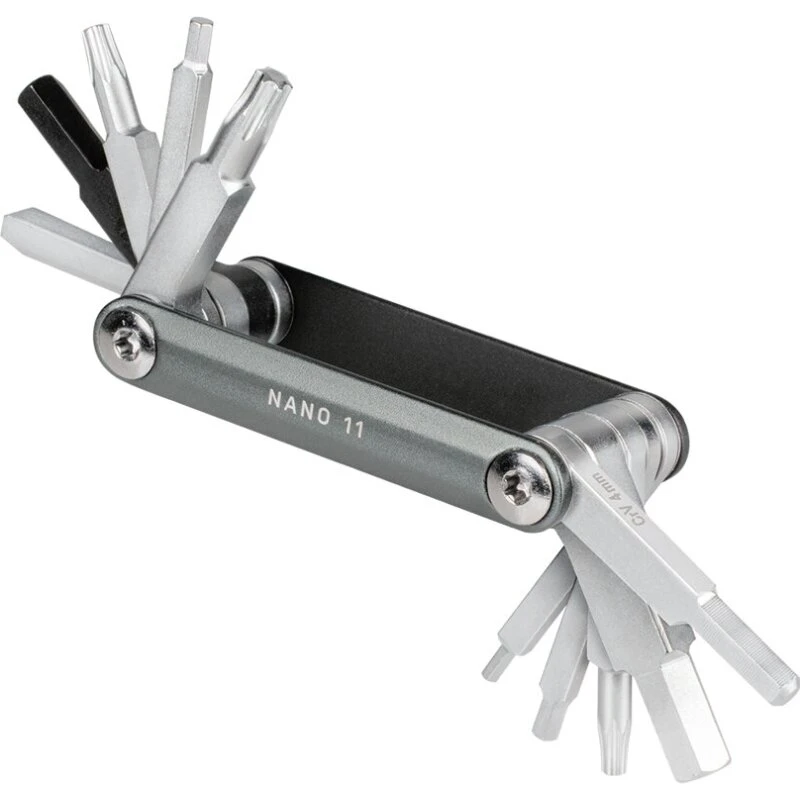 Topeak Nano 11 mini-værktøj – 11 funktioner, CNC 7075