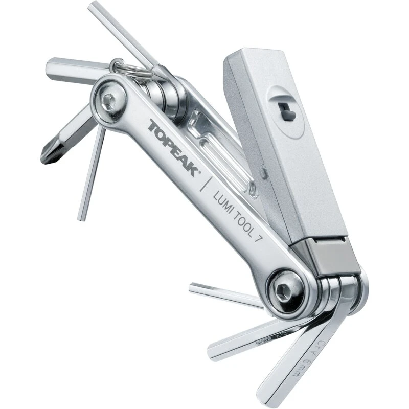 Topeak LumiTool 7 multitool med LED-lygte