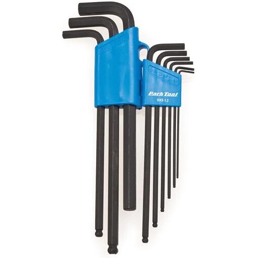 Park Tool HXS-1.2 Unbrakonøglesæt (1,5–10 mm) sort/blå