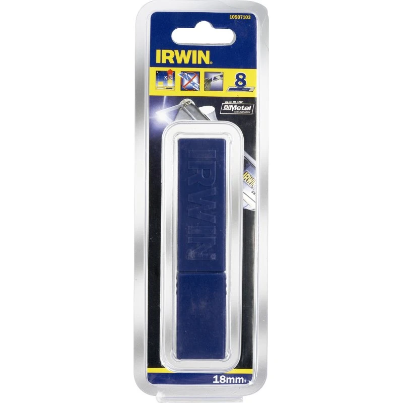 Bi-Metal Blue Knivblad 18mm (8 stk)