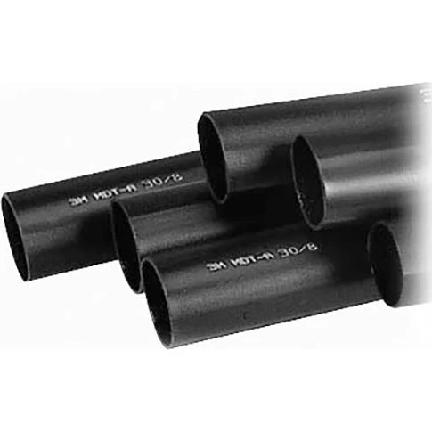 3M MDT-A-F471 varmekrymp 19,0-6,0 mm sort 1 m med lim halogenfri flammehæmmende