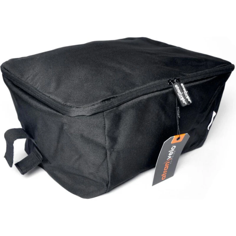 Atran Velo ADD 22 cykeltaske - 22 L, sort