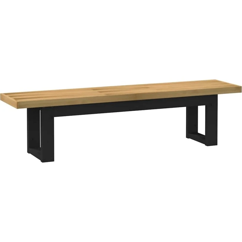 vidaXL NOAIN U-formede ben 180x40x45 cm massivt fyrretræ