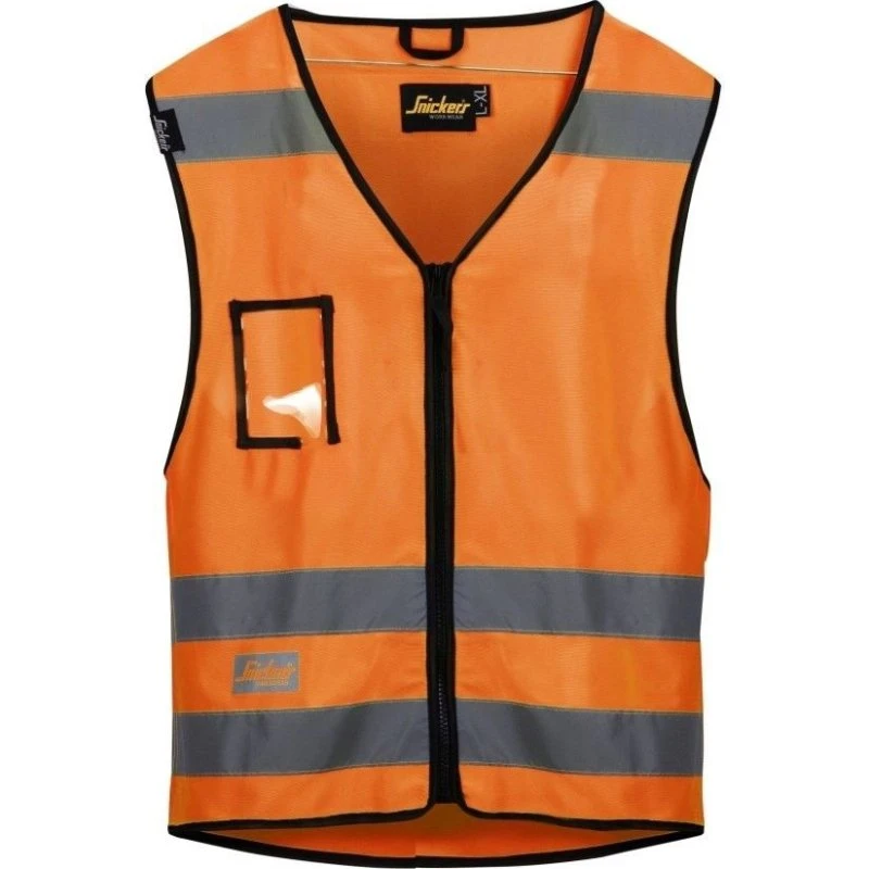 9153 High-Vis Kl. 2 Gul L/XL med MultiPockets