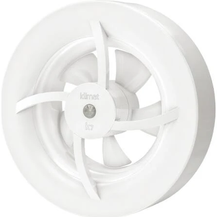 Klimat K7 Ventilator 7-i-1, Ø100 mm, Hvid