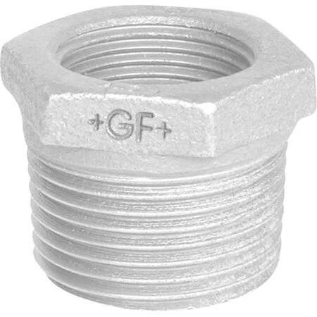 +gf+ nippelmuffe galv. 1" x 1/2"