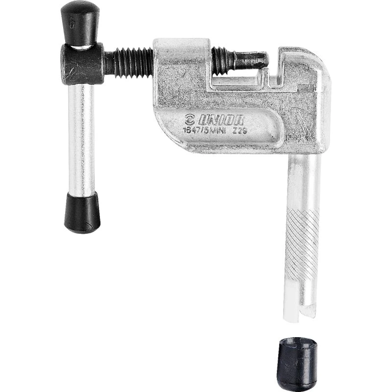 Unior Mini Chain Tool+ kompakt kædeskiller 5–11 speed, sølv