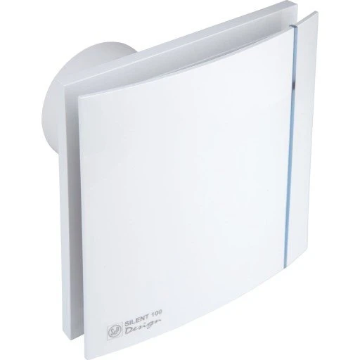 Thermex Silent 100 Design CZ 100 mm hvid badventilator