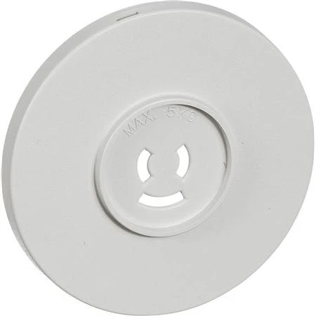 LK Afdækning Ø80 mm, lysegrå