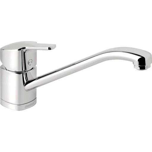 Damixa Pine Køkkenarmatur, krom, 120° sving, Eco-Save