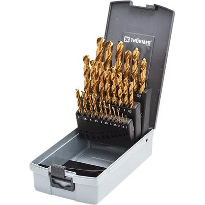 Thürmer HSS-TIN borsæt 1-13 mm 0,5 mm spring PRO
