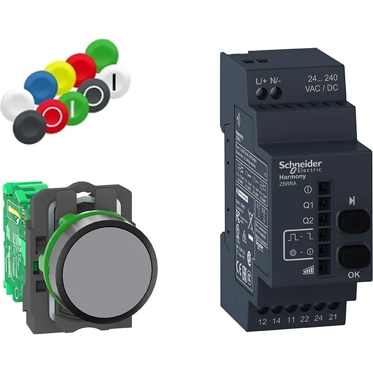 Schneider Electric Trådløs Tryk Sæt Ø22, 24-240V