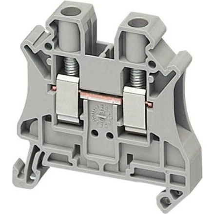 Genmgkle OPUS® 66 6mm² Grå Gennemgangsklemme