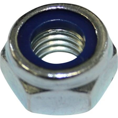 Elfz Låsemøtrik 6mm 6Kt Sw10 D985 med Kunststofring