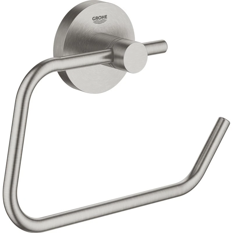 Grohe Essentials Toiletrulleholder Supersteel, rustfrit stål
