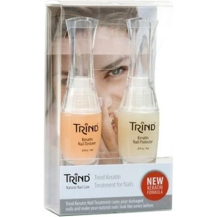 Trind Keratin Behandlingssæt – Styrker svage og skadede negle