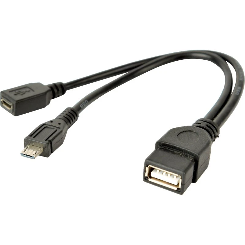 Cablexpert USB-kabel 15 cm Sort