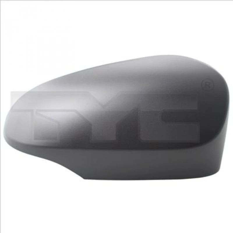 TYC Afdækning, sidespejl 336-0071-2, sort til TOYOTA YARIS