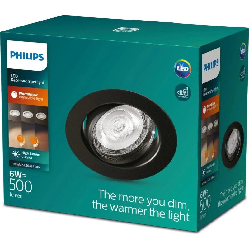Philips Impala WGDIM SL264 RD 068 6W 27K BL 1PK WGD
