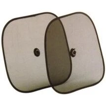 EXOline Solskærme pop-up 38x45 cm sort (2 stk)