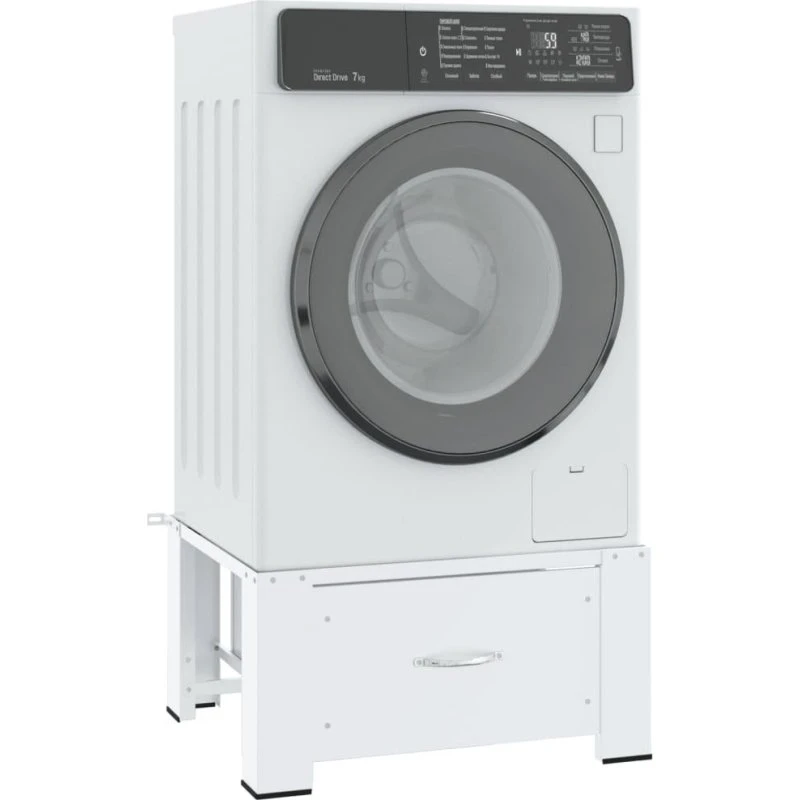 Bosch Vaskemaskinepiedestal med skuffe, hvid