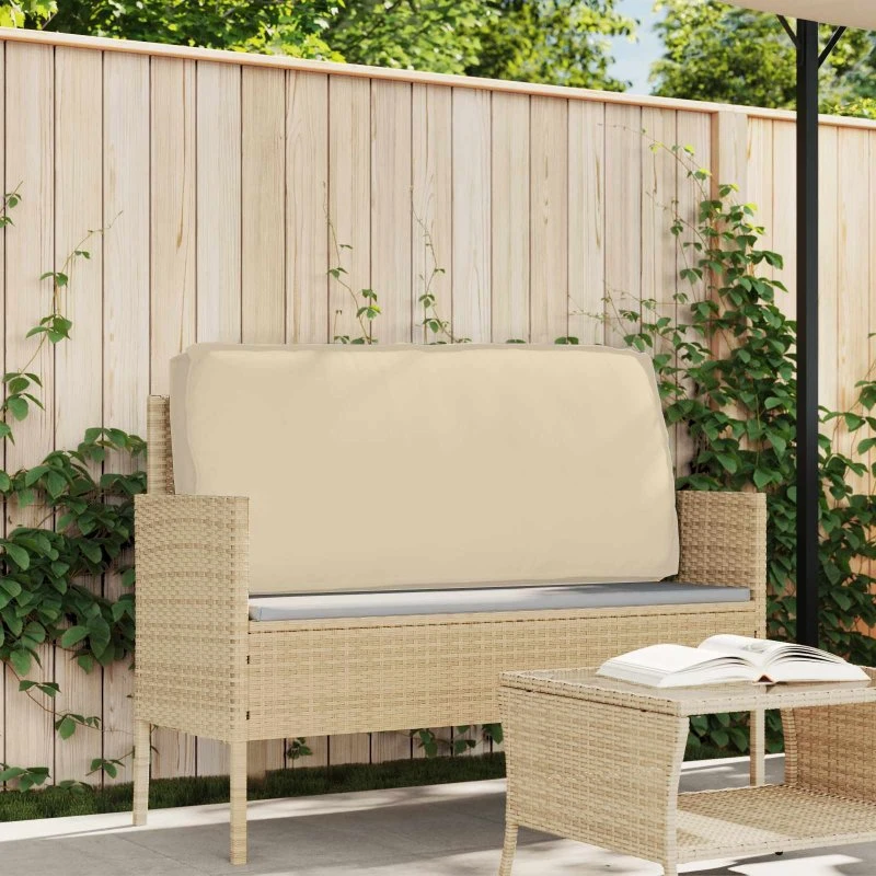 vidaXL Pude Beige 120 x 60 x 12 cm Oxford stof